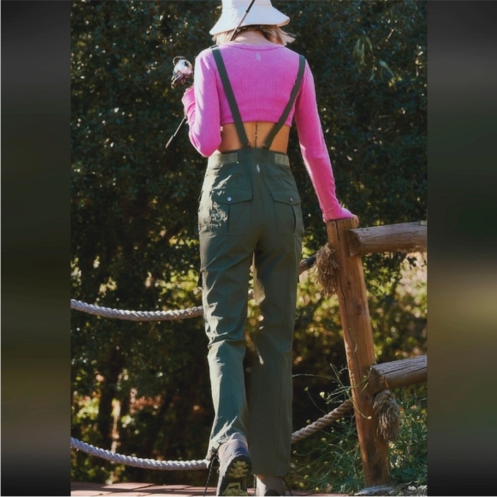 Free people Movement cascade Overalls!